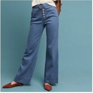 Anthropologie Cassidy Wide Leg Pants